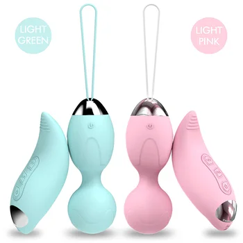 NEZEND10 dažnių belaidžio kiaušinių šokinėja moterų masturbacija prietaiso USB jungtį galingas vibratorius ir nuotolinio valdymo taškas G. lytis