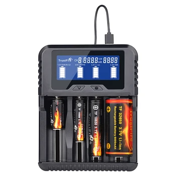 Trustfire TR-020 Baterijos Kroviklis Namų Powerbank už Li-ion IMR 18650 26650 32650 Ni-MH Ni-Cd AA RCR123A RCR123 Baterijos