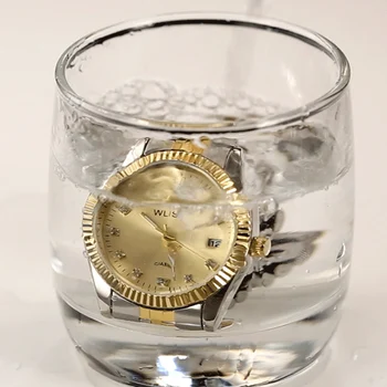 Aukso Relogio Masculino Šviesos Laikrodžiai Vyrams Klasikiniai Mada Sporto Nerūdijančio Plieno Data Kvarco Verslo Laikrodis Reloj Hombre