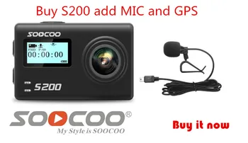 SOOCOO S200 Veiksmų Fotoaparato Ultra HD 