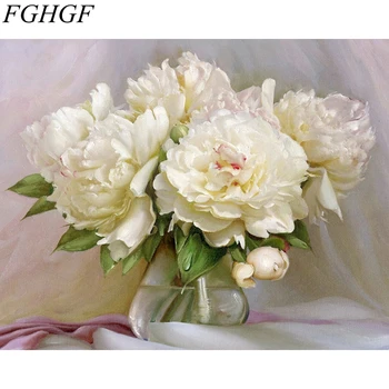 FGHGF Frameless nuotraukų Skaitmeninės aliejaus tapyba, dekoratyvinės nuotraukų, rankomis tapytos drobės tapybos numeriai
