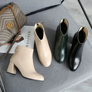 ZawsThia PU, suapvalinti tne žalia bloko aukštakulnius moteris adatos (stiletai siurbliai mada batai moterims, martin batai moterų avalynė