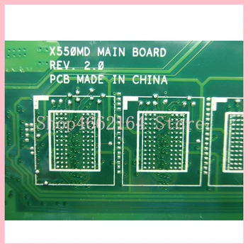 X550MJ N2840CPU GT920M/1G Be atminties mainboard ASUS X550M Y582M X550MD X550MJ X552M Nešiojamas plokštė Testuotas