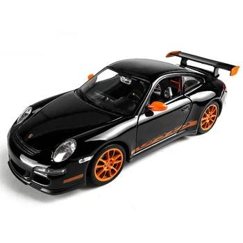 Welly 1:24 Porsche 911 GT3 RS automobilių lieti automobilio modelis, modeliavimas, automobilių apdailos surinkimo dovana žaislas liejimo modelis berniukas žaislas