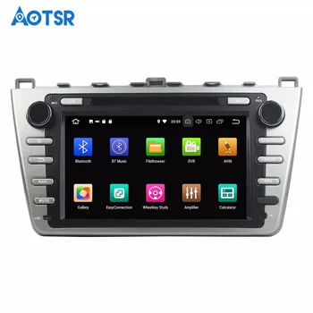 Android 8.0 Automobilio DVD Grotuvas GPS Navigacija Radijo Stereo Mazda 6 Atenza 2008-2012 m. HD Satnav multimedijos CD radijas juosta radijo IPS