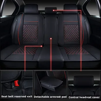 Universalus Odinis 5 Sėdynių užvalkalai Nustatyti Automobilių Interjero Sėdėti Raštas Reikmenys Volkswagen VW Jetta 2019