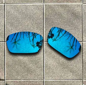 Ice Blue, Poliarizuota Akiniai nuo saulės Pakeitimo Objektyvą-Oakley Kuro Elementų Rėmo UV Apsauga Gero Sporto