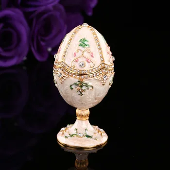 QIFU Naujas Atvykti Velykų Faberge Kiaušinis Stiliaus Pakabukas Lauke Grynas ir Romantiška Vestuvių Dekoravimas