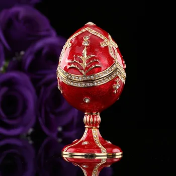 QIFU Naujas Atvykti Velykų Faberge Kiaušinis Stiliaus Pakabukas Lauke Grynas ir Romantiška Vestuvių Dekoravimas