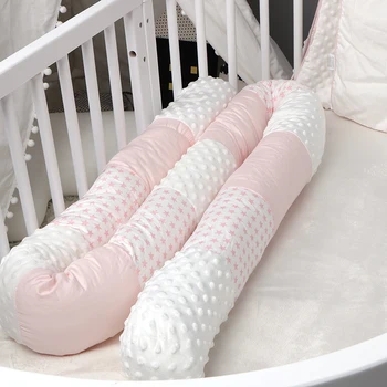 Kūdikio lovelę patalynės lovelę bamperis naujagimio kambario medvilnės gyvatės formos star modelis lova vaikiška lovelė bamperis lovelę pagalvę vaikams lopšys lovos dekoras