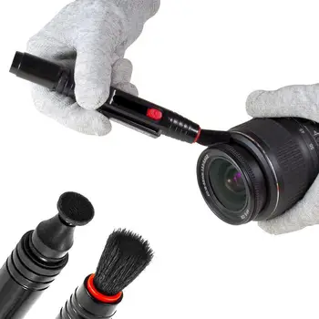Cleaner Kit Profesionalaus DSLR Fotoaparato Objektyvas Valymo Šepetėlių Rinkinį, Purškimo Butelis, Objektyvas Pen Teptuku Ventiliatoriaus Praktiškai Skaitmeninis Fotoaparatas Įrankiai