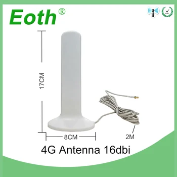 Eoth 3G 4G LTE Antenos TS9 Vyrų Connctor 16dBi 2m 3G išorinės antenos belaidžio 4G Modemo Maršrutizatoriaus antenos antena arieal