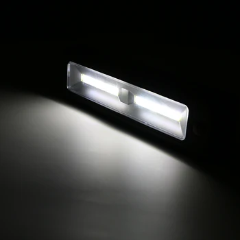 2*COB LED Žibintuvėlis 1 Režimas Stiprus Magnetas Darbo Lempa su Kabliu Remonto Šviesos LED Žibintuvėlis Lempa, 4 AA Baterijos Apšvietimas