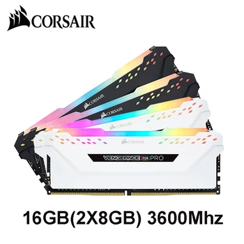 CORSAIR Vengeance RGB PRO RAM 16GB 2X8GB Dual-channel DDR4 Memoria Modulis 16GB Atminties PC4 3000Mhz 3200Mhz 3600Mhz DIMM