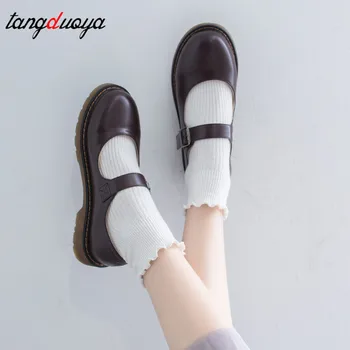 Lolita batai moterims japonijos saldus juoda cosplay batai kawaii batai moterims lolita sportbačiai mielas batai kawaii zapatilla mujer 2021