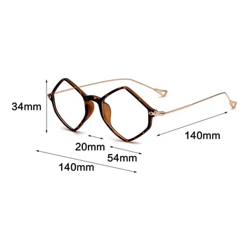 CUBOJUE šešiakampis, akinių rėmeliai vyrų, moterų ultralight akiniai moterų mados akiniai deimanto formos akiniai optinis objektyvas