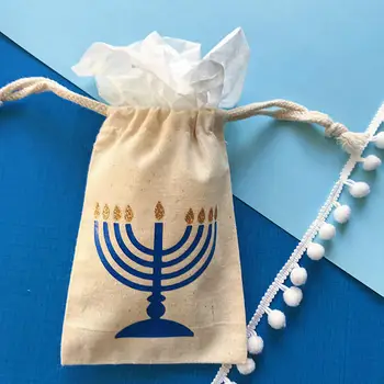 Asmeninį Hanukkah menorah Žydų tradicija Žvaigždė Davidas vestuvių, gimtadienio naudai dovana Sveiki Krepšiai rinkiniai paketus