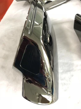 1 Pora Automobilio galinio vaizdo Veidrodėlio Dangtelis Apsaugos Bžūp Volframo plieno, juoda Audi A6 C7 S6 2012 2018 valdomi Išoriniai Veidrodėliai Padengti Priedai