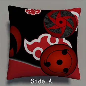 Naujas Naruto Uchiha Anime dviejų šoninių pagalvių Užvalkalai Hugging Pagalvę Pagalvėlė Padengti Otaku Dovana Cosplay 504