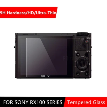 RX 100 Fotoaparato Originalus 9H Kamera Grūdintas Stiklas LCD Screen Protector, Sony RX100 RX100II RX100III RX100IV Vlog Fotoaparatas