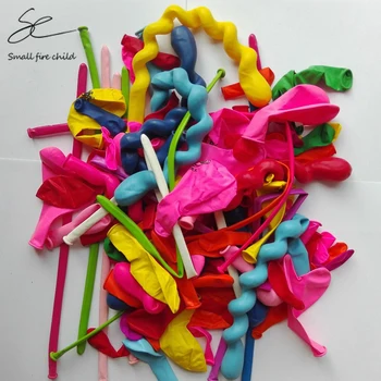 Įvairių rūšių, įvairių formų balionų 50g / daug papuošalų Kamuolys vaikų žaislų Latekso ballon nemokamas pristatymas