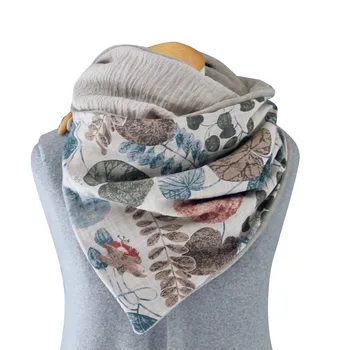 Šalikas Moterų 2020 M. Moterų Atsitiktinis Spausdinimo Šalikas Mados Retro Multi-Purpose Skara Mygtuką Šalikas Madingo dizaino шарфы женские