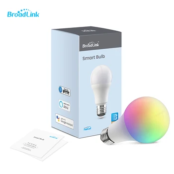 Naujas BroadLink LB27R1/LB26R1 220V Wi-Fi Smart RGB LED Lemputė veikia su Alexa 