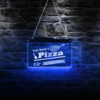 Pasirinktinis Pavadinimas italijos Pica, Neono Ženklais Led Neon Light 