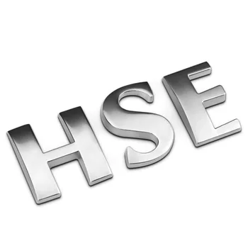 Aukštos Specifikacija Edition HSE Logotipas Automobilio Emblema Įklija, Land Rover Range Rover Sport Galinis Kamieno Metalo Ženklelis Decal Priedai