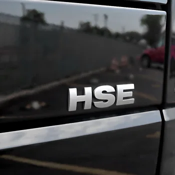 Aukštos Specifikacija Edition HSE Logotipas Automobilio Emblema Įklija, Land Rover Range Rover Sport Galinis Kamieno Metalo Ženklelis Decal Priedai