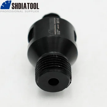SHDIATOOL adapteriu gali Pakeisti sriegiu M10, M14, 5/8-11 arba M16 Į 1/2 colio Vyrų Sriegiu, Tinka CNC Staklės