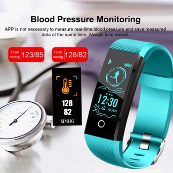 2019 Naujas IP68 Vandeniui smart watch Širdies ritmo sveikatos stebėti kraujo spaudimą funkcija skirta 