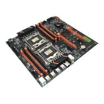 X99 Dual Serverio Kompiuterio Plokštę LGA2011-3 CPU DDR4 Atminties Žaidimas Mainboard
