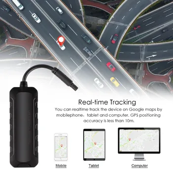 Super Mini GPS Seklys Automobilių GPS Locator JIMI GV25 9-90V Apsaugoti Automobilio Akumuliatorius GSM GPS Tracker Motociklo greičio viršijimo Vibracijos Signalas