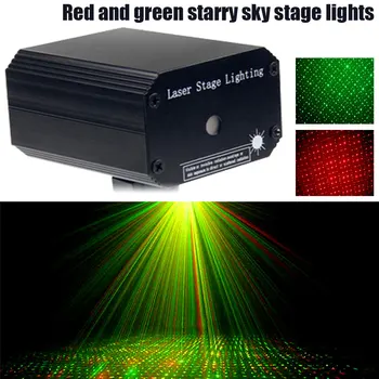 LED Lazerinis Projektorius Disco Šviesos Mini Auto 