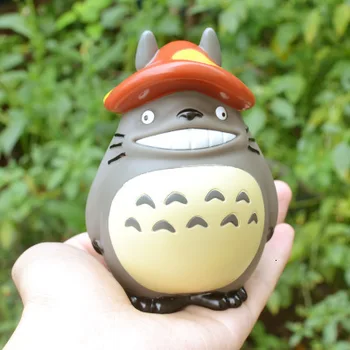 6 Stilius, Dekoratyvinis Atkakli Toli Mano Kaimynas Totoro Žaislai Vaikams Studio Ghibli Mielas Dekoro Automobilių Darbastalio Vazoninių Augalų