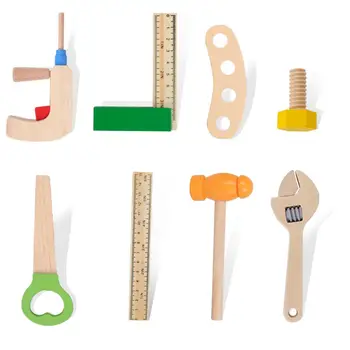 Montessori Mediniai Vaikai Remonto Įrankių Rinkinys, Priedai Nustatyti Švietimo Statybos Žaislai Apsimesti Žaisti Dovana Vaikams Vaikams