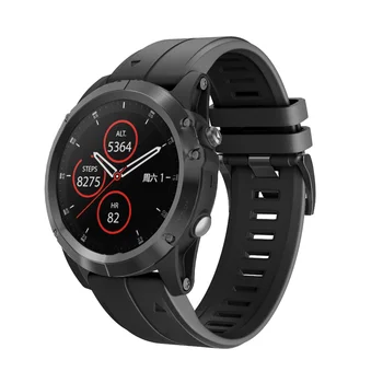Greitai, Lengvai pritaikomas Silikoninis Dirželis Watchband Garmin Fenix 6X 5X 5 6 Fenix3 Smart Laikrodžiai Aukštos Kokybės Drobinio Pynimo 12.14