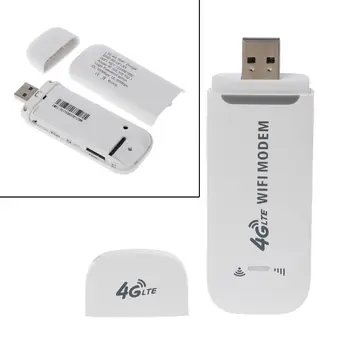 4G LTE USB Modemas, Tinklo Adapteris Su Wi-fi Hotspot SIM Kortele 4G Bevielio ryšio Maršrutizatorius Win XP, Vista 7/10 Mac 10.4 IOS