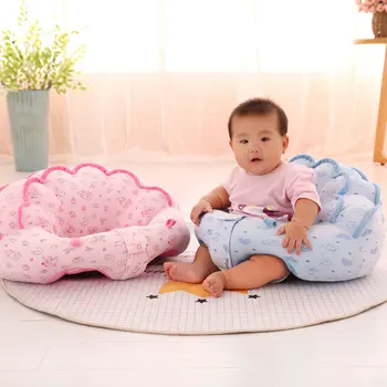 45*50cm Žaisti Mat Pliušinis Kėdė Kūdikis Mokosi Sėdėti Kūdikio Kėdė Kilimėlis Žaisti Žaidimą sofos Vaikams Mokytis Išmatose Kūdikiams, kūdikių pliušas pagalvės, pagalvėlės