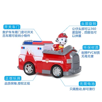 2020 Naujas 1ps Karšto Originalus Leteną Patrulių Marshall ' s EMT Greitosios pagalbos Automobilio ir Skaičius, Transporto priemonės ir Skaičius, vaikų žaislas kalėdų dovana