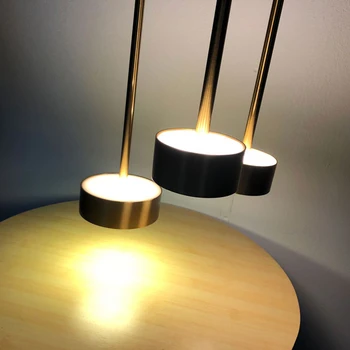 Dizaineris Šiaurės Modernios LED Sieniniai šviestuvai Naktiniai Kambarį Aukso Hanglamp Restoranas, Kambarių Namuose Dekoras Apšvietimas Šviestuvai