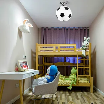 220V LED lubų Šviesos Sienos Lempos šiuolaikinės paprasta spalva futbolo liustra patalpų Gyvenimo Kambario, Miegamasis kambarys Dekoratyvinės šviesos
