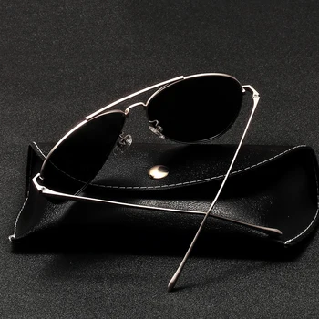 2019 vyriški Akiniai nuo saulės Ženklo Dizaineris Pilotas Poliarizuota Vyras Saulės Akiniai, Akiniai gafas oculos de sol masculino Vyrams