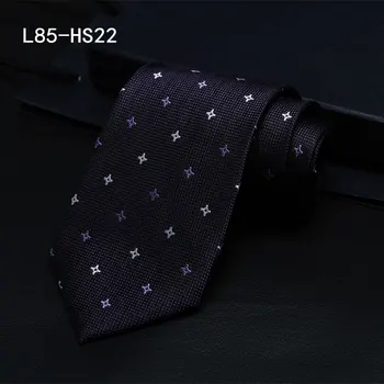 2020 klasikinis dryžuotas ir dot spausdinti vyrų kaklo ryšius šilkiniai kaklaraiščiai aukštos kokybės