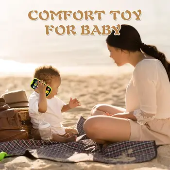 HISTOYE Švietimo žaislai Telefoną su LED Baby Kid Švietimo telefono anglų kalbos Mokymosi Mobiliojo Telefono Žaislas Chrismtas Dovanos