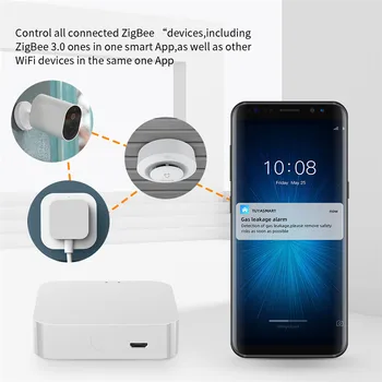 Tuya Zigbee Vartai Hub Smart Wifi Namų Tiltas Smart Gyvenimo Belaidžio Nuotolinio valdymo, Balso Valdiklis Dirbti su Alexa 