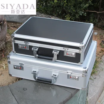 Aliuminio Įrankis atveju lagaminas rinkinys slaptažodžio langelį Failą, langelyje atsparus smūgiams atveju saugos įrangos, Prietaisų nuotolinio saugojimo dėžutė