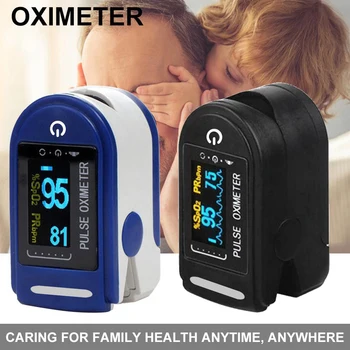 Medicinos Namų ūkio Skaitmeninių Piršto pulse Oximeter Kraujo Deguonies Įsotinimo Metrų Piršto SPO2 PR Stebėti kraujo Oximeters