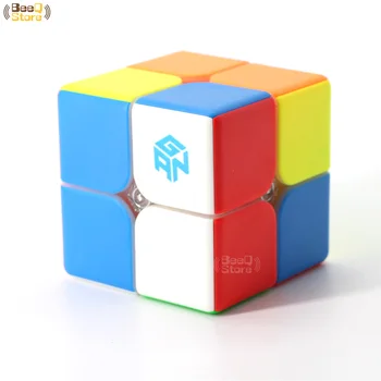2x2 GAN 249 M, Magnetinis Magic Cube Greitis Stickerless 249 v2 M Profissional Žaislas Vaikams Su Magnetinių Nauja Versija 2x2x2 Cubo
